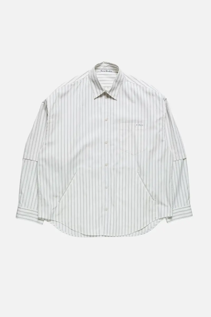 Double Sleeve Button-up Shirt