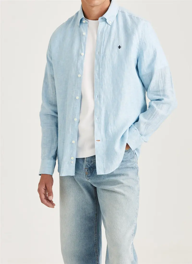 Douglas Linen Shirt - Classic Fit