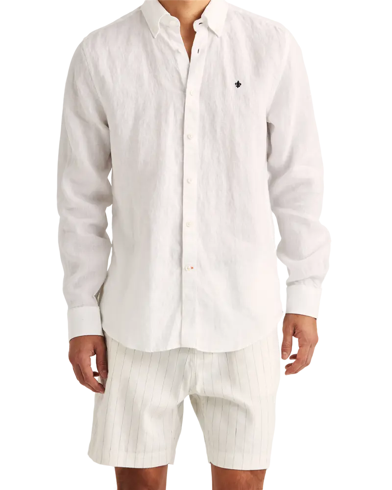 Douglas Linen Shirt-Classic Fit