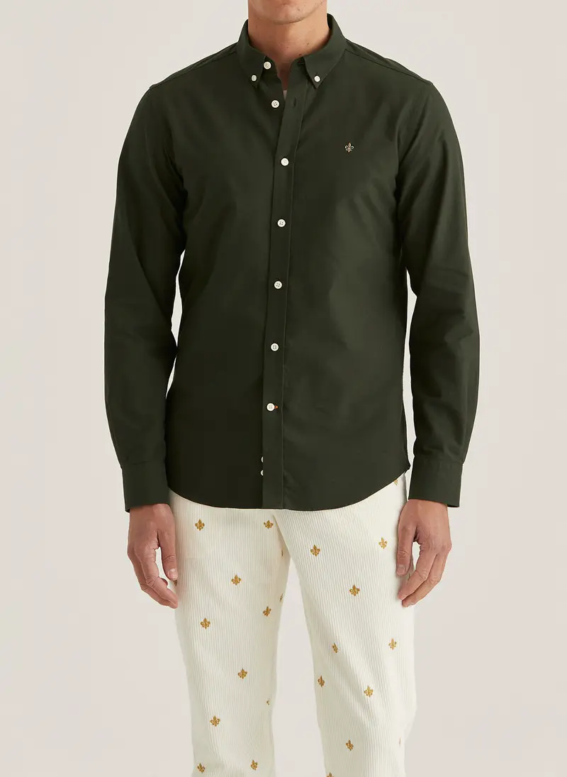 Douglas shirt Oliven