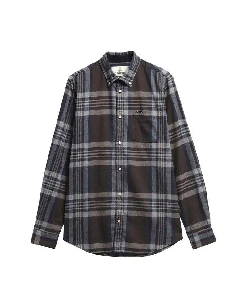 Dovedale Tailored Long-Sleeved Shirt - Dark Sand