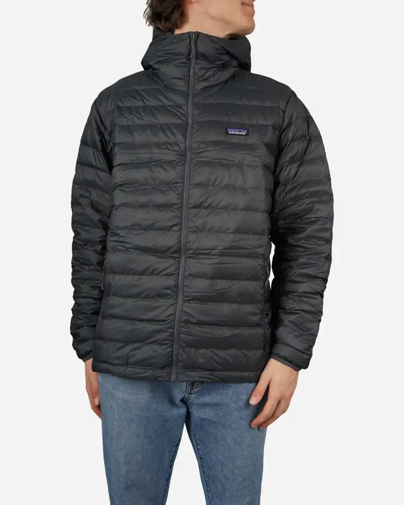 Down Sweater Hoody - Forge Grey
