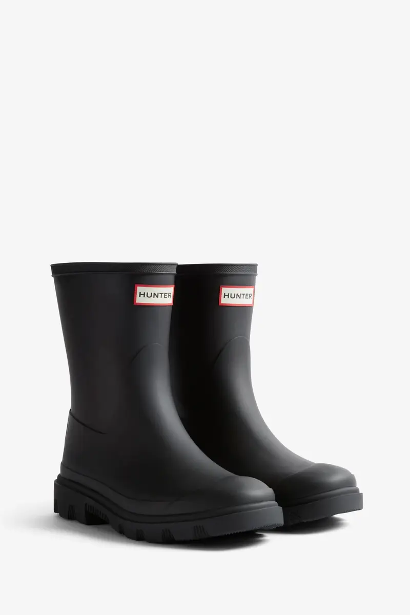 Downpour Short Boot Black