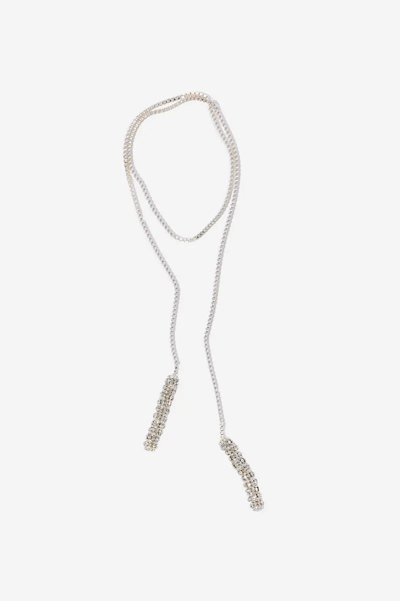 Dracula Rope Long Silver