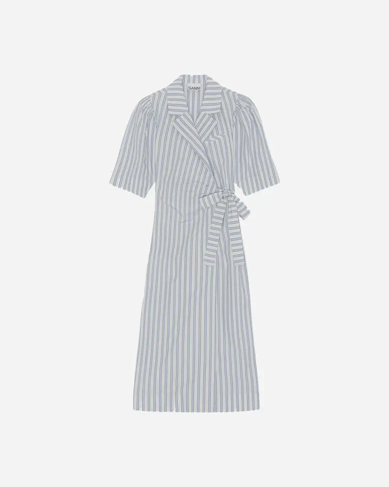 Drapy Wrap Dress - Forever Blue