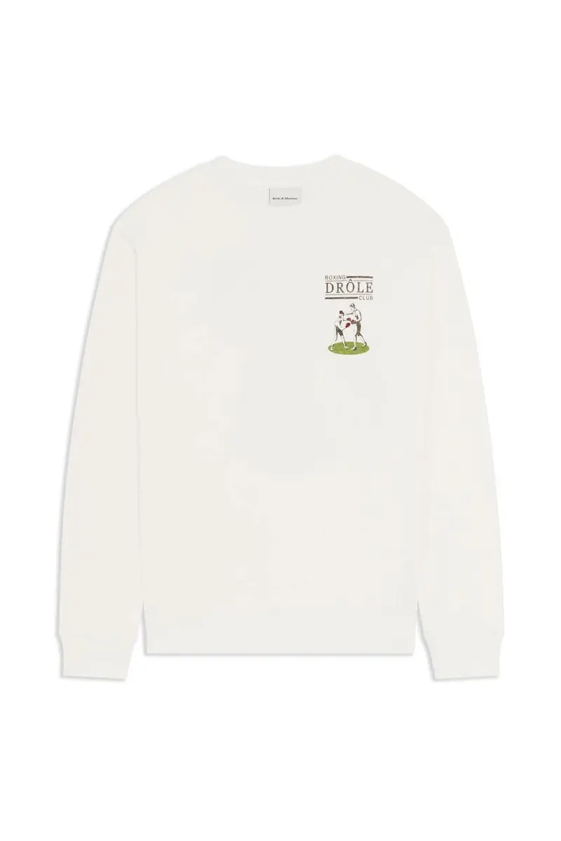 Drôle Boxers Sweatshirt Offwhite