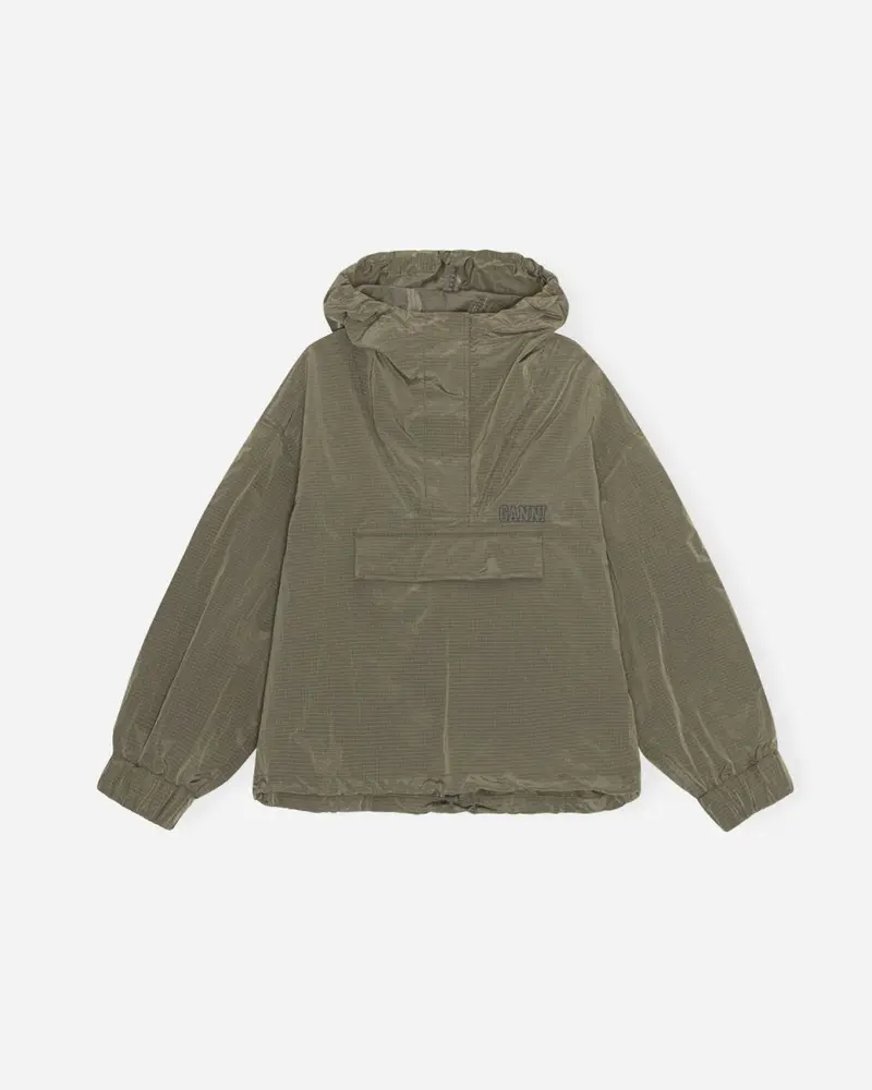 Drop Shoulder Anorak - Kalamata