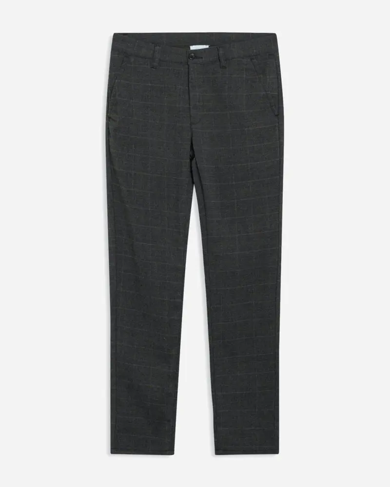 Dude Witt Check Pant - Grey