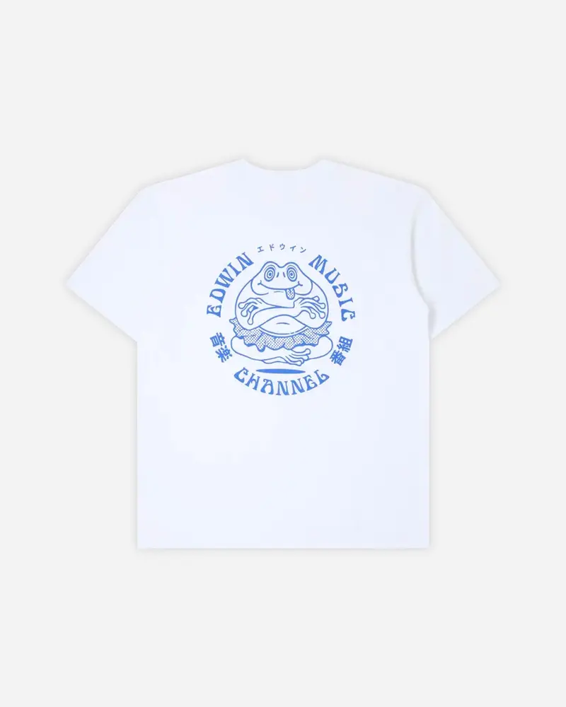 Edwin Music Channel T-Shirt - White