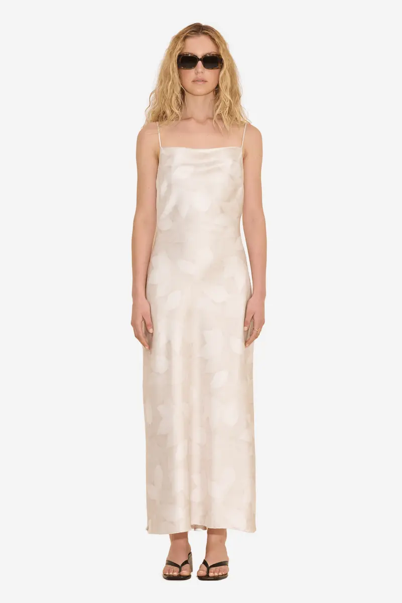 Eila Dress Ecru Mix