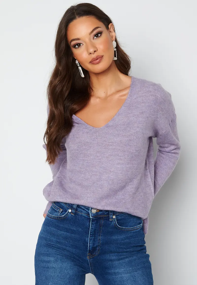Elanora L/S V-Neck Knit