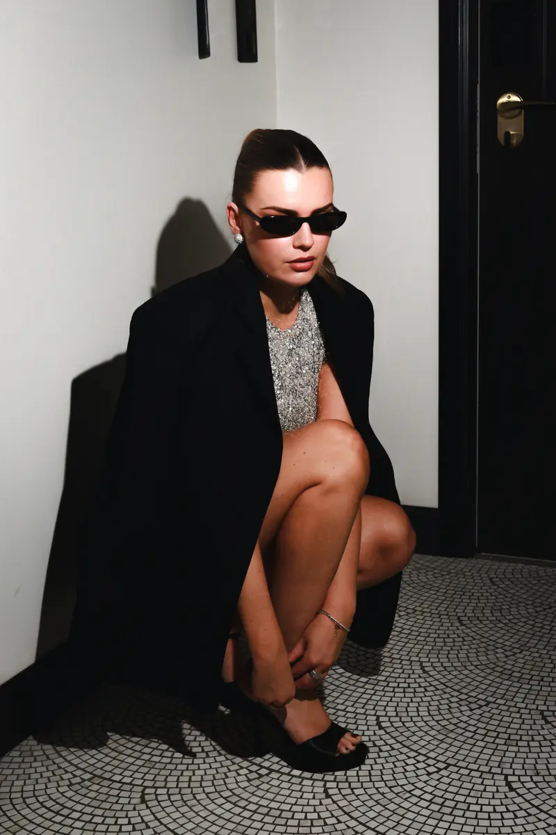 Eleh Oversized Blazer Nero