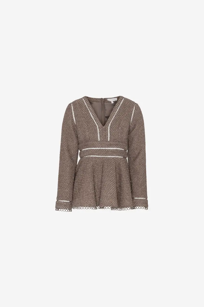 Ellie Top Taupe