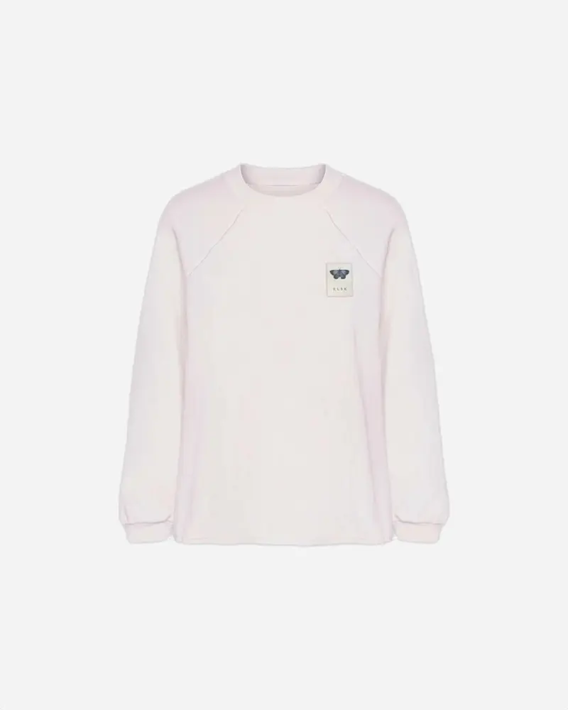 ELSK® BLAAFUGL PCH ESTHER WOMEN'S LS TEE - DUSTY PINK
