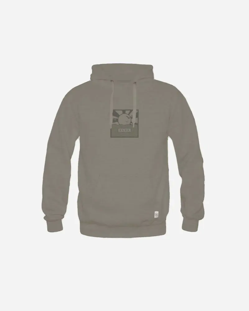 ELSK® CUBE21 TVÆRS MEN'S HOODIE - SMOKEY OLIVE
