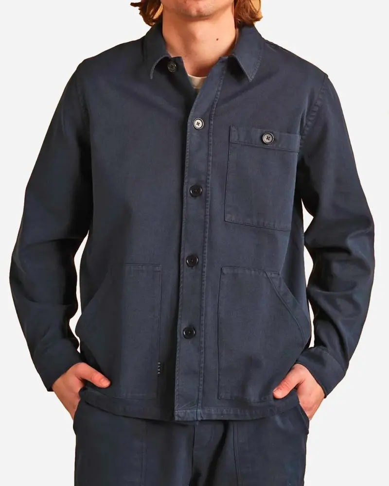 ELSK® EDDIE MEN'S OVERSHIRT - DARK NAVY