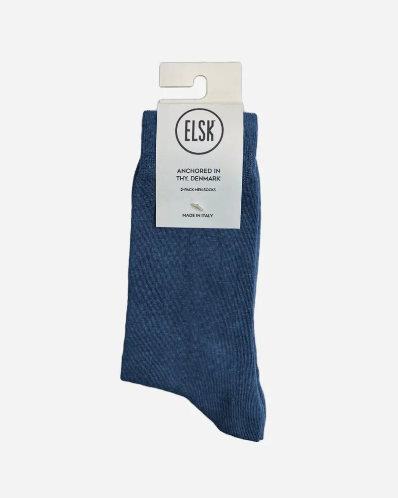 ELSK® EIK SOCKS. 2-PACK - Dark Blue