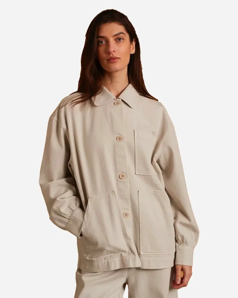 ELSK ELSA WOMEN'S OVERSHIRT - VAPOR GREY