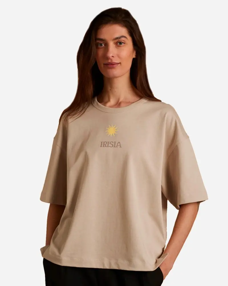 ELSK® IRISIA THILDA TUNG TEE - VAPOR GREY