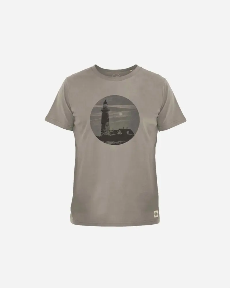 ELSK® LODBJERG BRUSHED T-SHIRT - SMOKEY OLIVE
