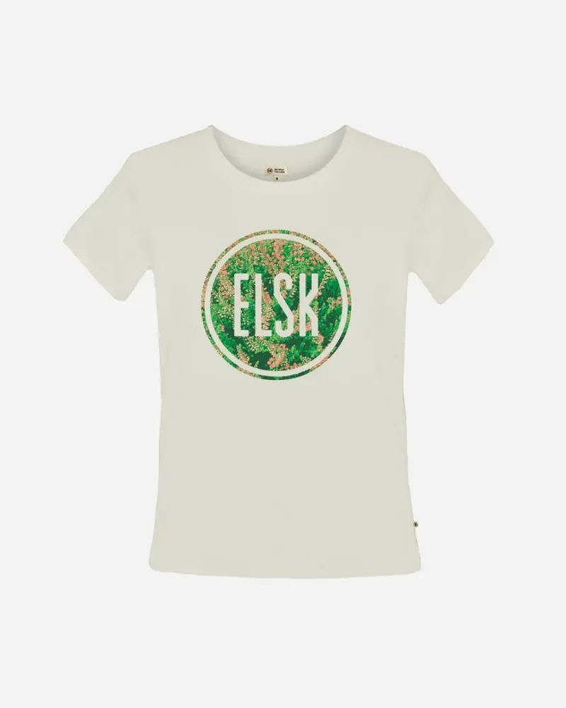 Elsk Lyng Logo Women's Tee - Drift Maple