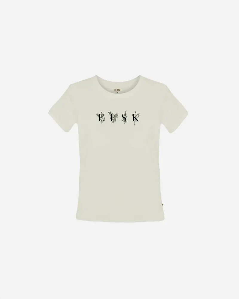 ELSK® PORSE LOGO WOMEN'S TEE - DRIFT MAPLE