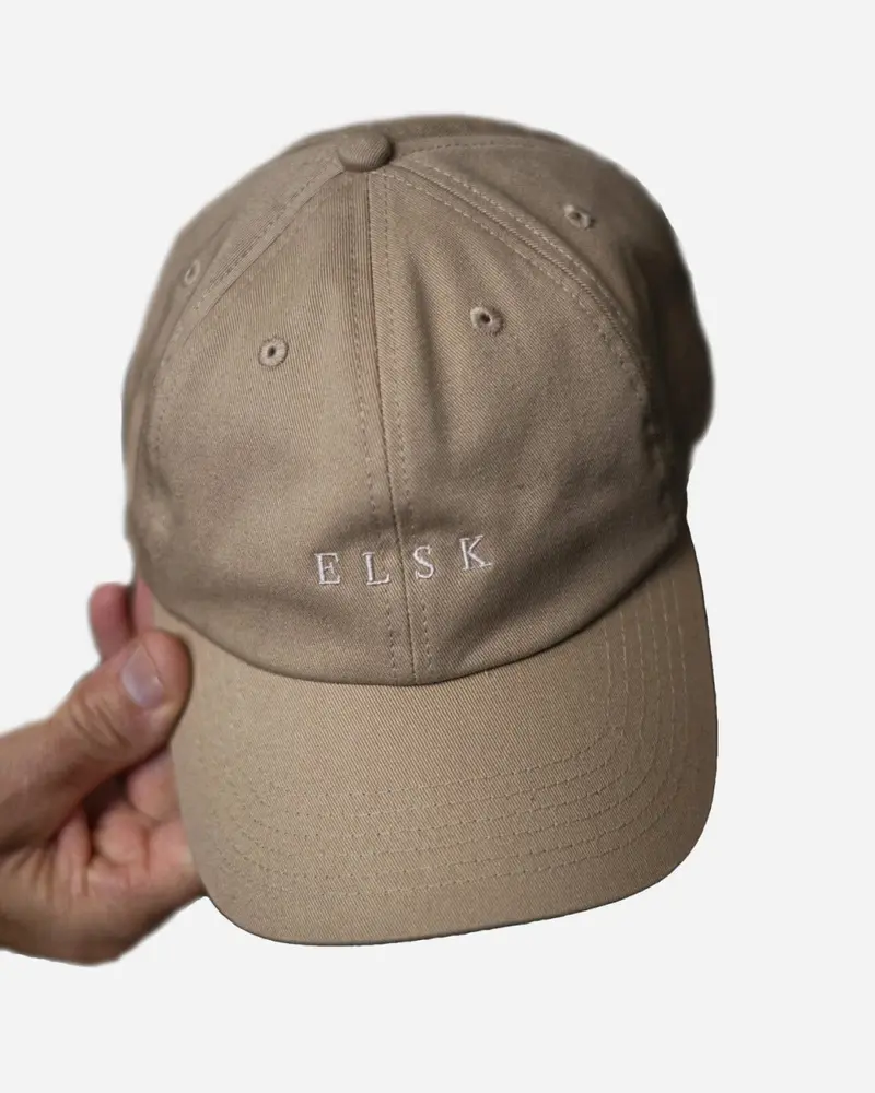 ELSK PURE EMB CAP - BEIGE