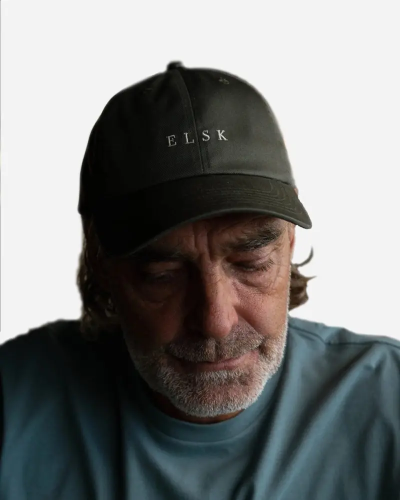 ELSK PURE EMB CAP - OLIVE