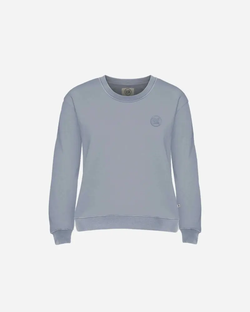 ELSK® ROUND LOGO EMB ØRUM WOMEN'S SWEATSHIRT - TRADEWINDS
