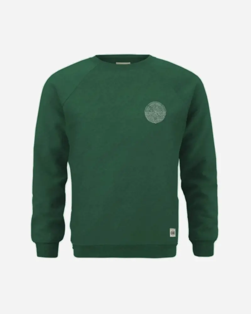 Elsk Tværs Men's Sweatshirt - Antique Green