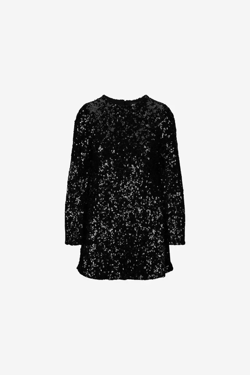 Elvira sequin dress Black