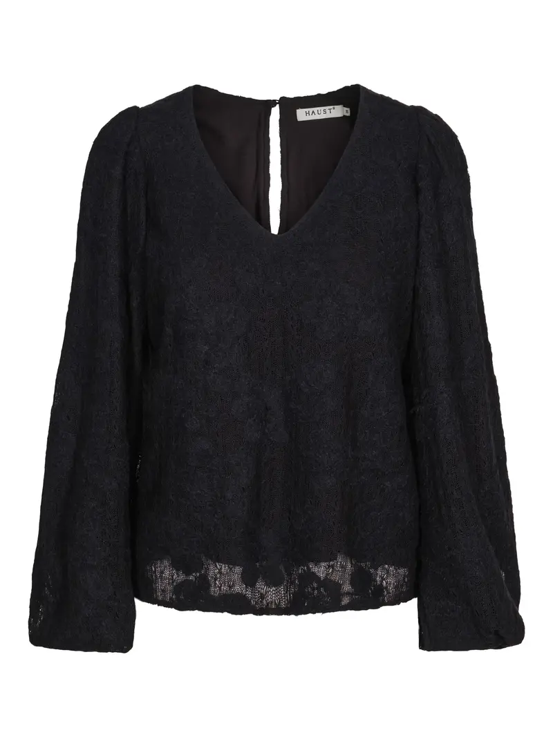 Embr fab blouse Black