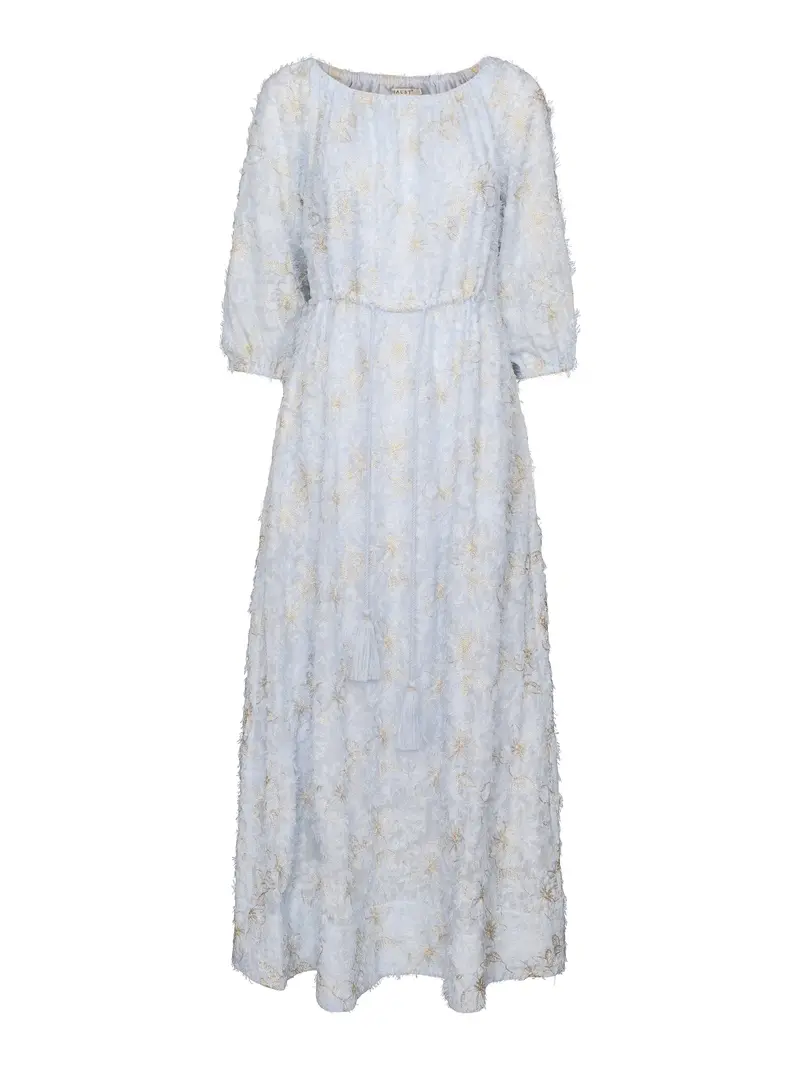 Embroidery dress Light Blue