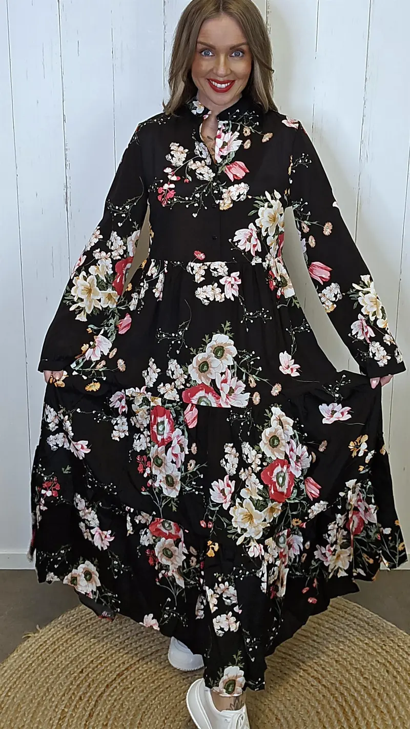 Emeli kjole Svart
