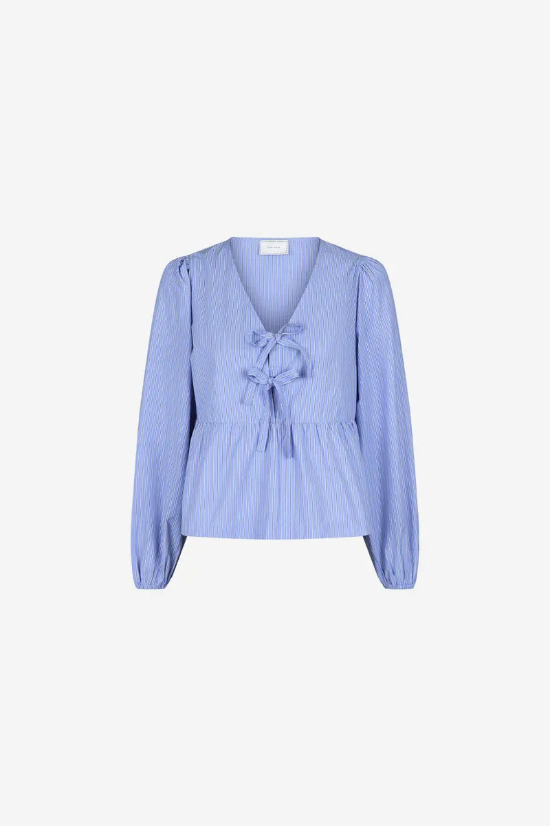 Esmée Stripe Blouse Blue