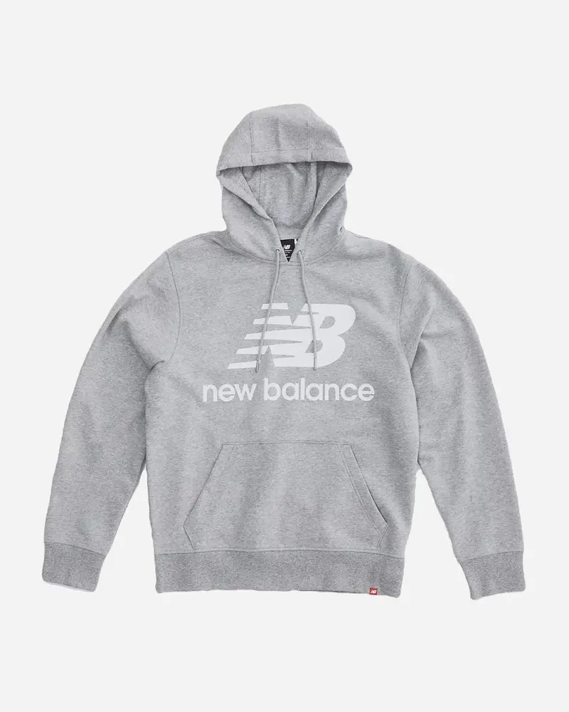 ESSENTIALS PO HOODIE - ATHLETIC GREY