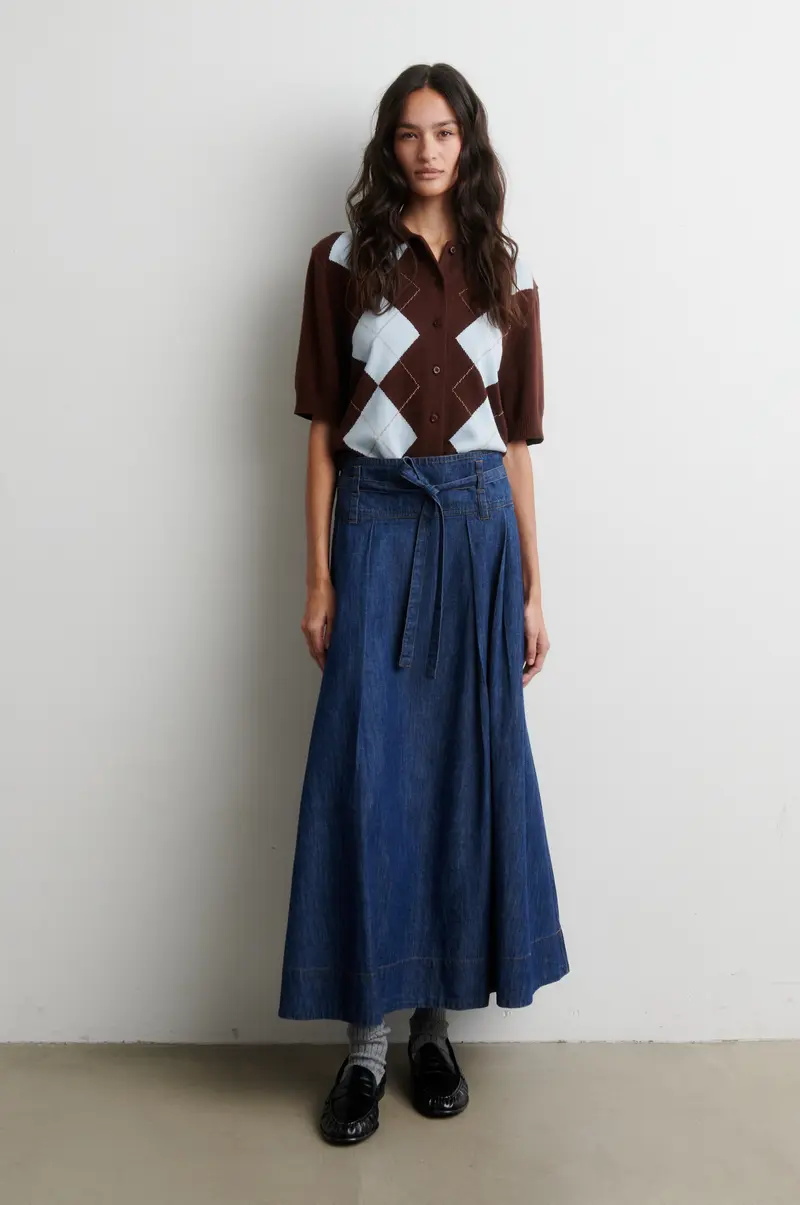Evana Denim Skirt