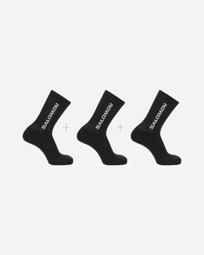 Everyday Crew 3-Pack - Black/Black/Black