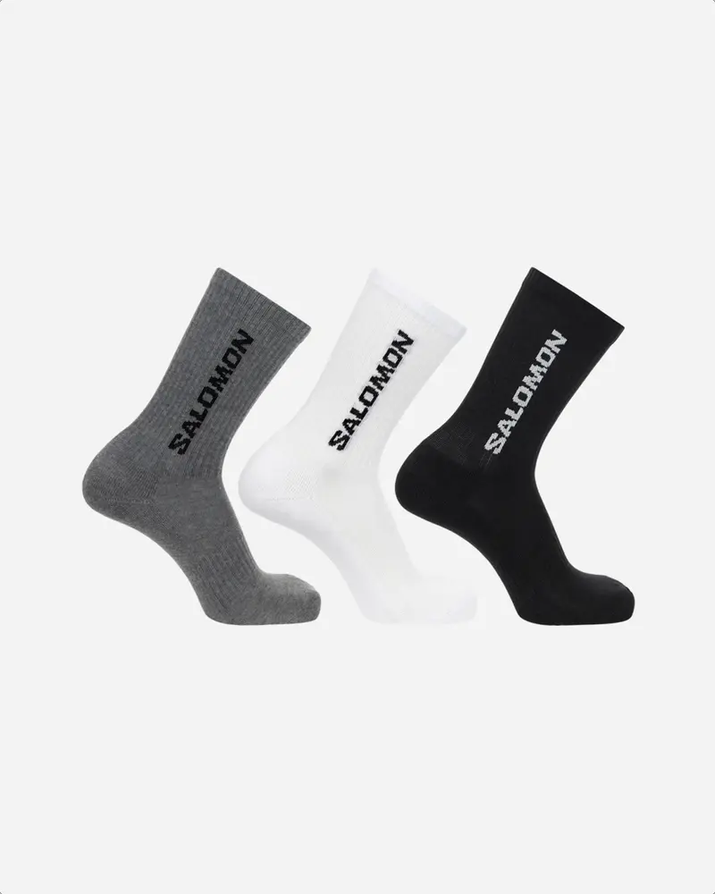 Everyday Crew 3-Pack - Black/White/Grey