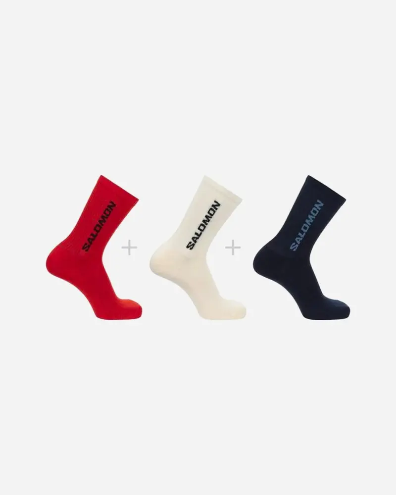 Everyday Crew 3-Pack - Dark Sapphire/Vanilla Ice/Fiery Red