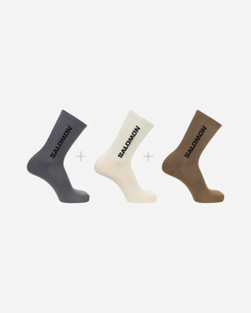 Everyday Crew 3-Pack - Frost Gray/Vanilla