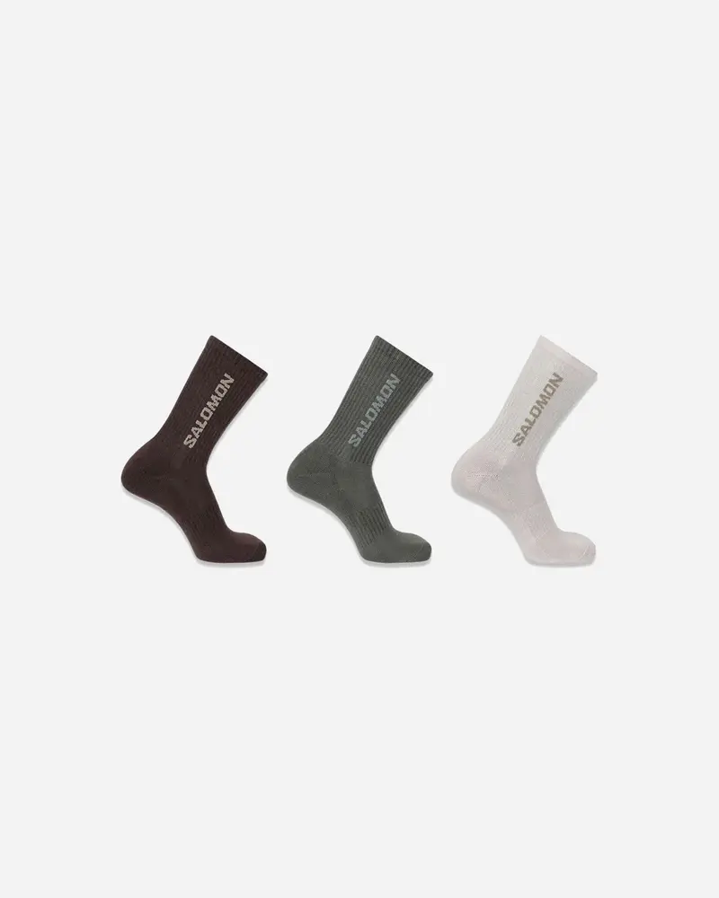 Everyday Crew 3-Pack - Silver Cloud/Sedona