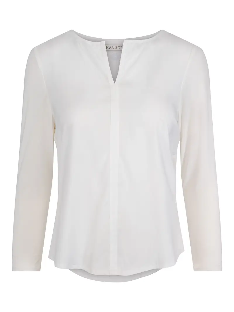 Everyday V-neck blouse Krem