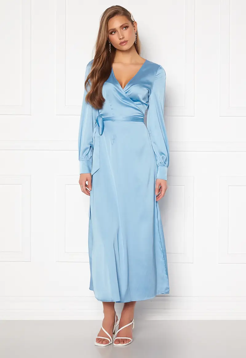Ezra Wrap Maxi Dress
