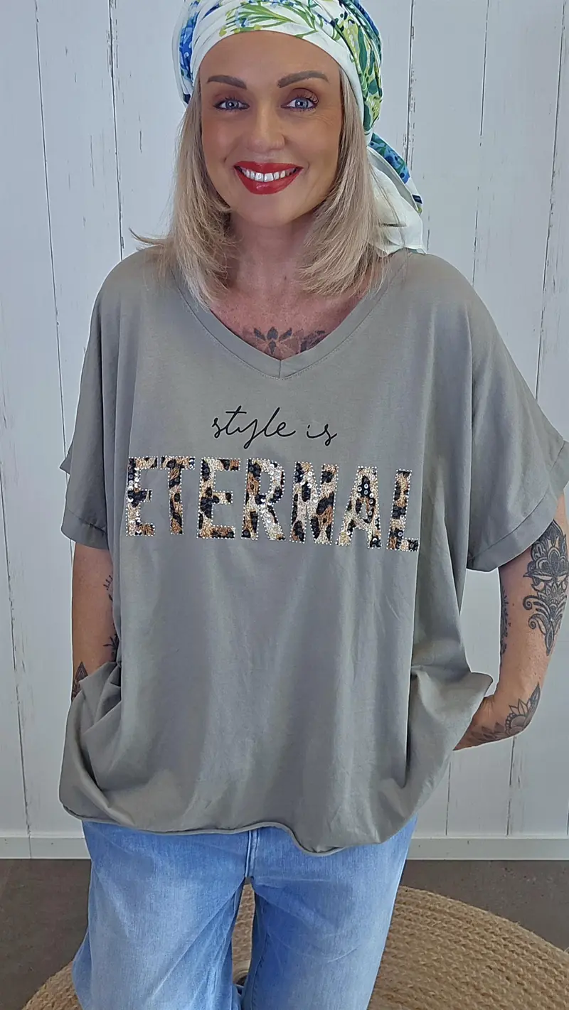 Fanny topp taupe
