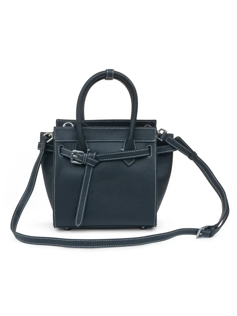 Fashion leather bag Black