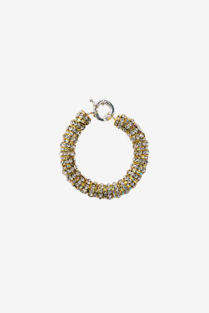 Fat Diamond Bracelet Gold