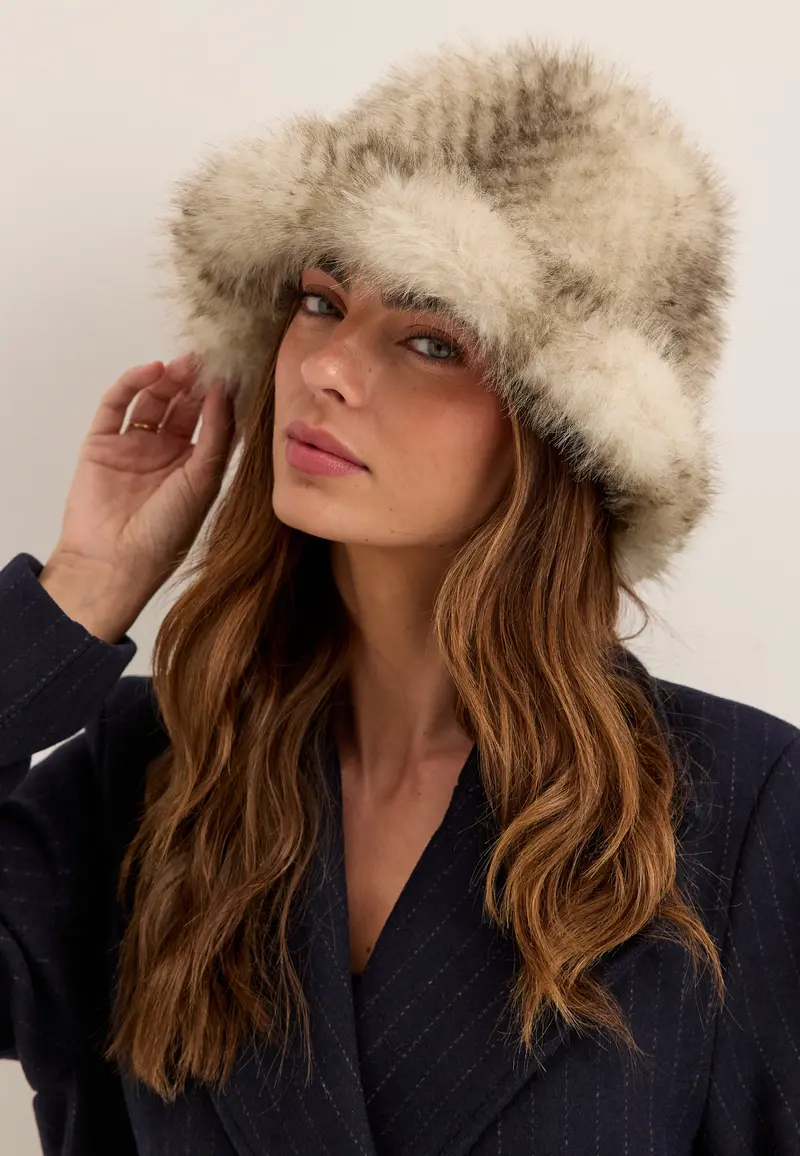 Faux Fur Bucket Hat