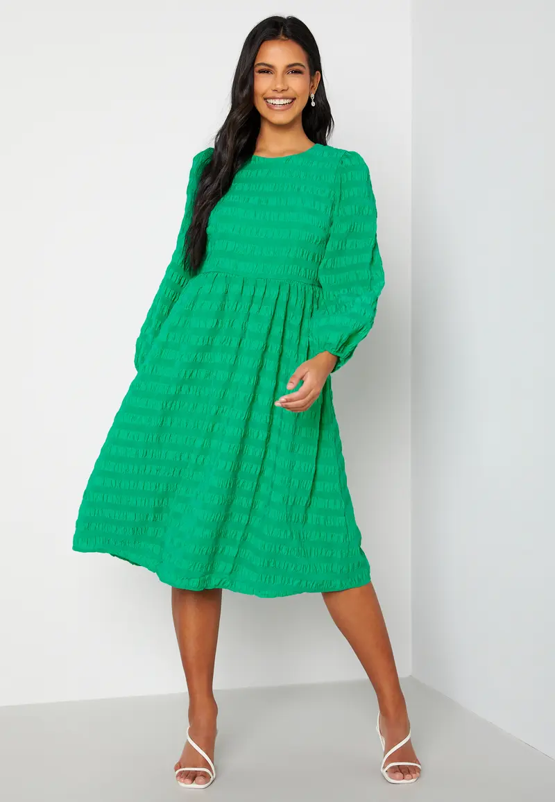 Felicia LS Midi Dress