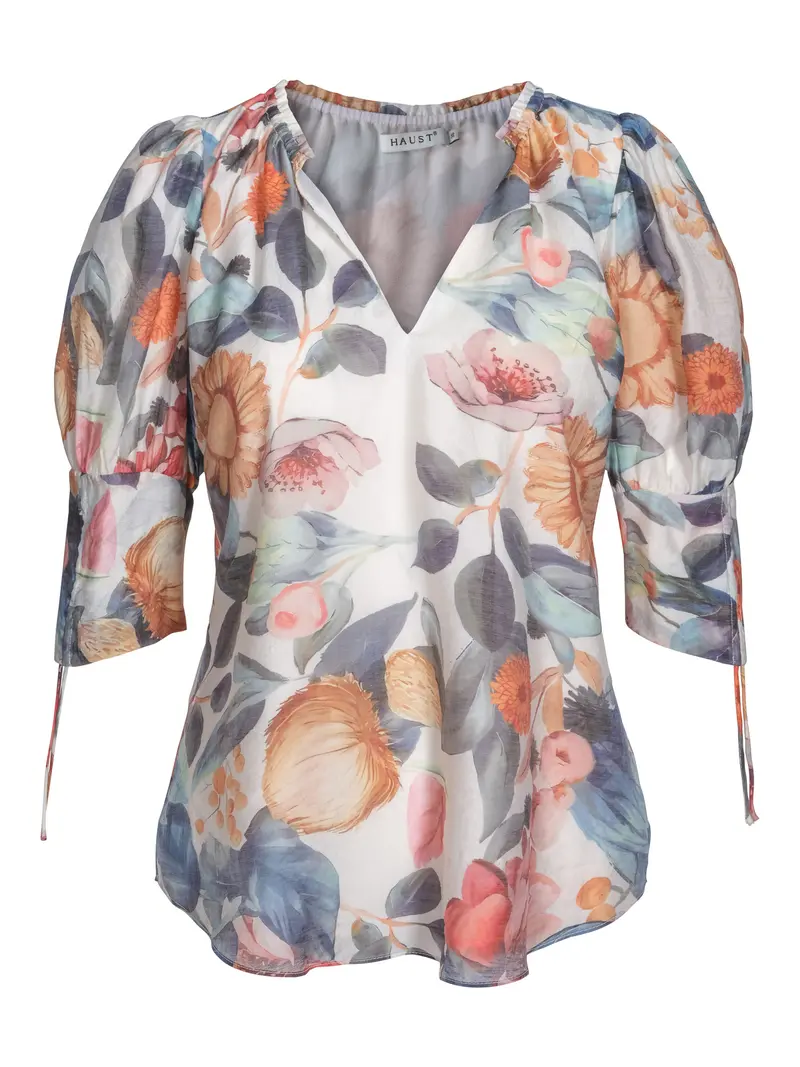 Feminine sleeve blouse Multi